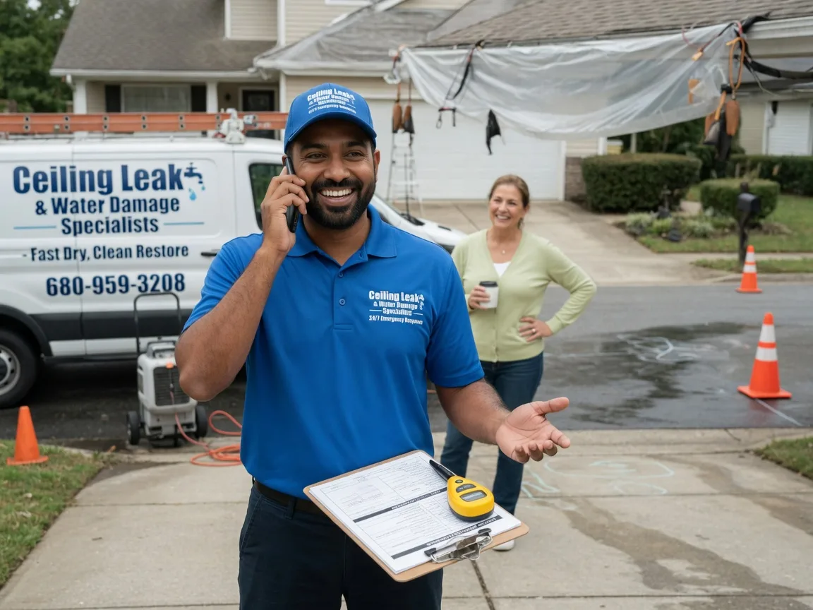 Ceiling Leak Cleanup Dover Foxcroft, ME FAQs